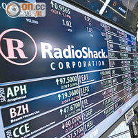 RadioShack申破產保護