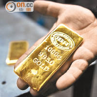 黃金需求跌12% 六年弱