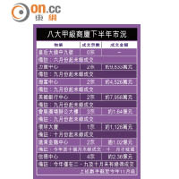 樓市出更：甲廈陷冰封激活無期
