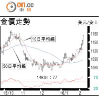 投資SUN角度：黃金投資全面睇
