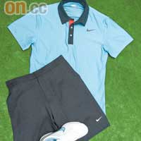 Federer Polo$379，Federer Short$279