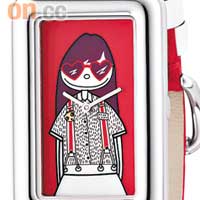 紅色Ms Marc腕錶$1,090