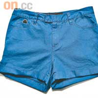 Hyoma彩藍色短褲 $529（a）