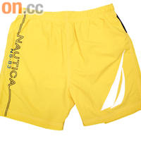 Nautica黃色沙灘褲 $330 （A）