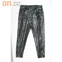 ZARA黑色珠片長褲 $559 （E）