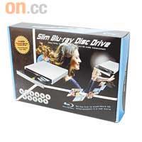 Panasonic 2x Blu-ray讀碟/8x DVD燒碟機。 $910