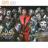 《Thriller》大碟銷量達一億張，前無古人，相信也後無來者，加上開創MV電影化的先河，也是MJ眾多造型中最經典的。