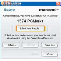 採用VIA處理器及S3顯示卡，PCMark 05的表現大約快同級Atom 5-7%。