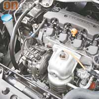引擎具備好力省油的特點，150ps馬力足夠日常使用。
