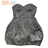 H&M黑色豹紋裙$499（A）