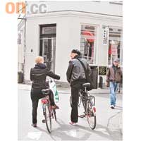 哥本哈根近四成市民都以單車代步，既環保又可健身。