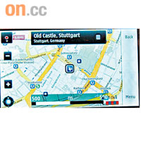 新版Ovi Maps亦會有實時交通資訊，但來到香港便未必會有用。