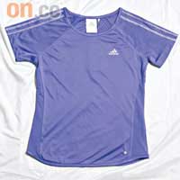 紫色短袖運動衫 $239 （A）