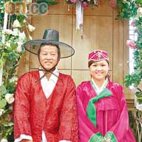玩完煮飯仔，大可換上傳統韓服，影番輯靚相留念。