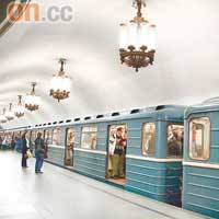 莫斯科大鄉里搭地鐵