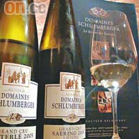 Domaines Schlumberger多款白酒都是配襯亞洲美食的好拍檔。 