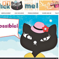 Che Che Meow的粉絲可登入www.chechenewyork.com觀看九條命網上動畫及登入夢幻國度網頁。