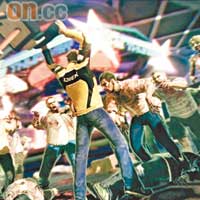 四大主打遊戲<br>《Dead Rising 2》在賭場遇到大批喪屍，最正係隨手拎起乜嘢都可以當武器。