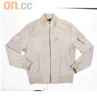 男裝卡其色拉鏈Jacket $899