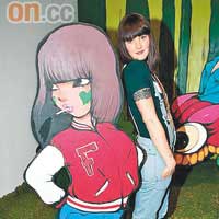 法籍塗鴉藝術家Fafi