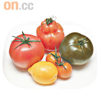 Classic Tomato $72來自荷蘭、標榜純種的番茄，一盒有齊不同顏色形狀，非常有趣，味道比一般番茄更濃香，田園味滿溢。