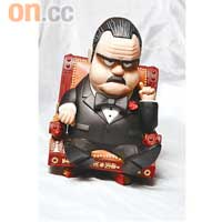 Michael Lau × MINDstyle The Godfather 《Chair》經典鬍鬚佬教父造型Figure 約$1,500（a）