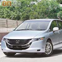 Honda Odyssey係七人車，最啱接載成班朋友去P。
