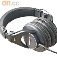 靈敏度：102dB/mW<br>音頻反應：5-22,000Hz<br>定位為參考級專業錄音室耳筒的SRH840。$1,560