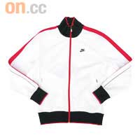 N98 Track Top（白×黑） $539