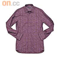 Pashion Timmel紫色圖案恤衫 $1,550