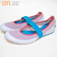 Lacoste Zhandra藍×粉紅色Sneakers $550 （c）