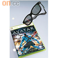 Xbox 360的《Avatar The Game》已支援立體顯示。