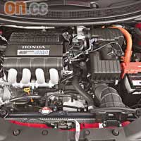 引擎在「Honda IMA」模式運作下，可輸出122ps馬力。