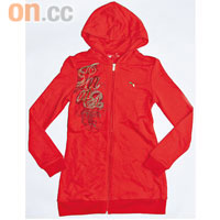 PUMA CNY紅色Sweat Jacket$379（D）
