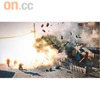 透過Destruction 2.0系統,真係可以摧毀整座建築物。