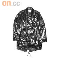 5CM黑色PVC料中褸$1,199 （B）