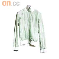 Vivienne Westwood淺綠色PVC料防水Jacket 未定價（C）