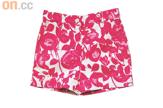 D&G粉紅色印花短褲 $2,200（b）