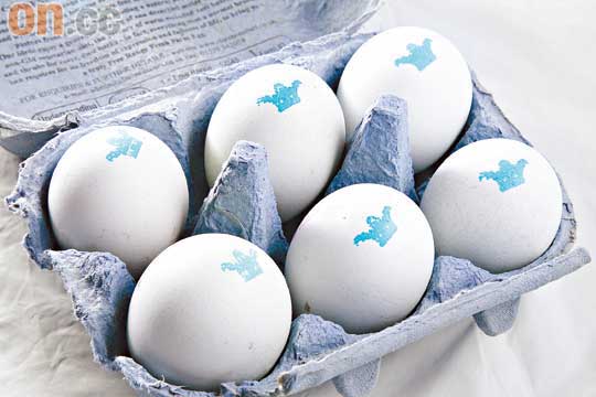 Old Cotswold Leegbar Eggs（6隻） $49.9 （f）<br>由英國搜羅到港的粉藍色蛋殼雞蛋，令人一見驚奇，且顏色乃天然形成，不含基因改造成分，絕對吃得放心。