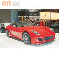 限量版<br>Ferrari 599 GTO