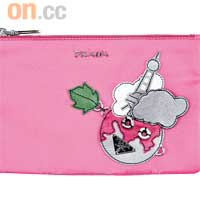 粉紅色化妝袋 $2,100