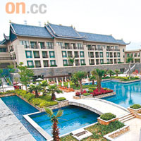 酒店於去年9月才試業，是集團在中國境內第二家度假村。