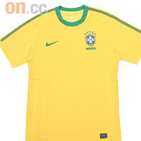 巴西主場落場版球衣 $1,399（b）