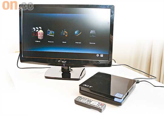 另一款RevoView則內置硬碟，方便儲存大容量的高清檔案，只需經HDMI便可連接電視。
