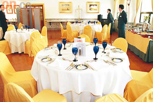 旅遊學院的教學餐廳，均採用有機材料入饌。