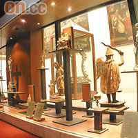 天主教藝術博物館內有不少宗教珍藏。