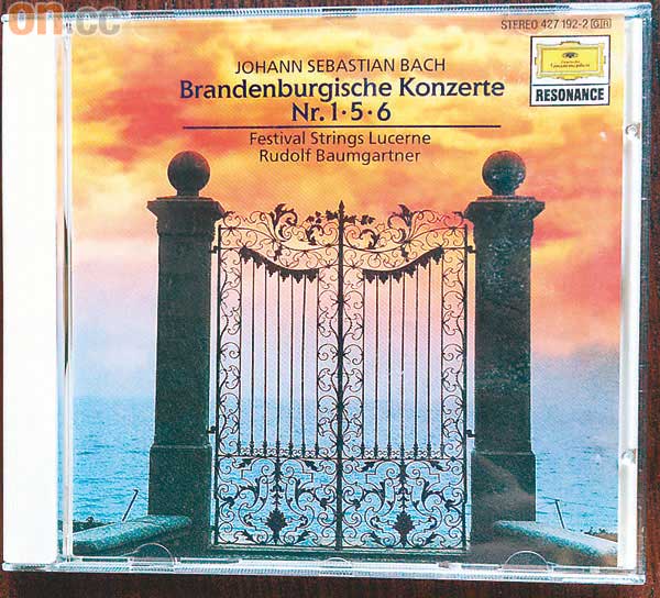 J.S. Bach:Brandenburgische Konzerte Nr. 1, 5, 6<br>Artist	：Rudolf Baumgartner Horowitz<br>Date：1960　Label：Grammophon