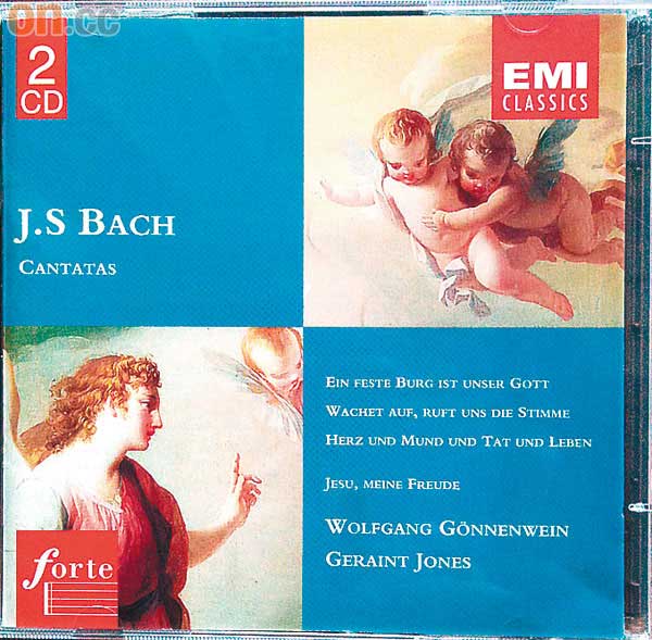 J. S. Bach:Cantatas 80, 140 & 147 etc.<br>Artist	：Gonnenwein, Jones<br>Date	：1995　Label：EMI