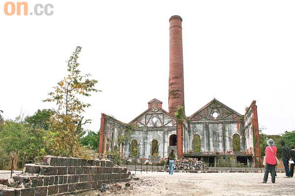 建於1909年的煉銅廠，已有過百年歷史。