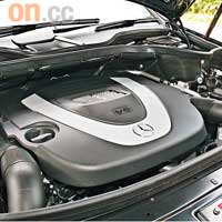 3.5 V6繼續發揮好力、可靠的特色，車身雖大仍應付有餘。